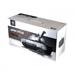 Czołg zdalnie sterowany ASG/IR/dźwięk 1:24 JAPAN TYPE 90 RTR 2.4Ghz - Heng Long 3808